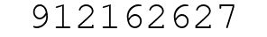 Number 912162627.