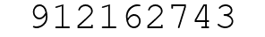 Number 912162743.
