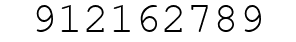 Number 912162789.