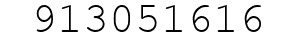 Number 913051616.