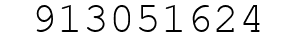 Number 913051624.
