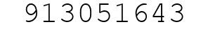 Number 913051643.