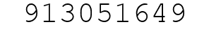 Number 913051649.