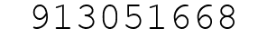 Number 913051668.