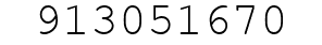 Number 913051670.