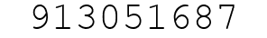 Number 913051687.