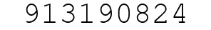 Number 913190824.
