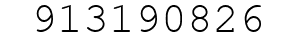 Number 913190826.