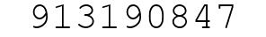 Number 913190847.
