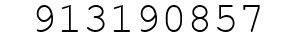 Number 913190857.