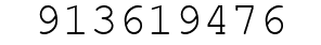 Number 913619476.