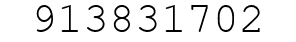 Number 913831702.