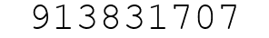 Number 913831707.