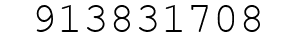 Number 913831708.