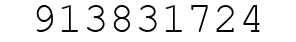 Number 913831724.