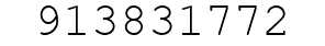 Number 913831772.
