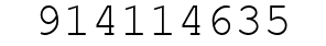 Number 914114635.