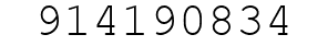 Number 914190834.