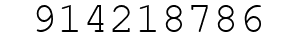 Number 914218786.