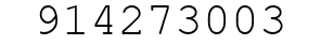 Number 914273003.