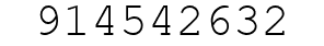 Number 914542632.