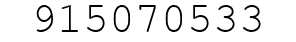 Number 915070533.