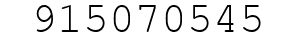 Number 915070545.