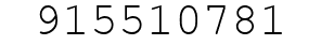 Number 915510781.