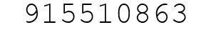 Number 915510863.