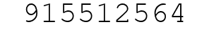 Number 915512564.