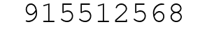 Number 915512568.
