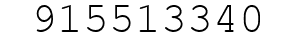 Number 915513340.