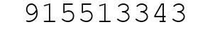 Number 915513343.