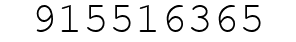Number 915516365.