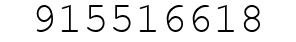 Number 915516618.
