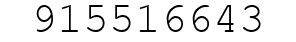 Number 915516643.