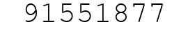 Number 91551877.