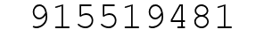 Number 915519481.