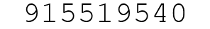 Number 915519540.