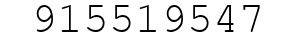 Number 915519547.
