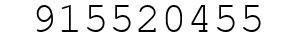 Number 915520455.