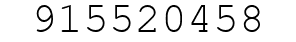 Number 915520458.