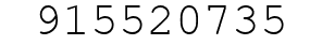 Number 915520735.