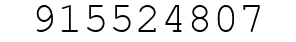 Number 915524807.