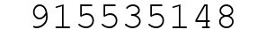 Number 915535148.