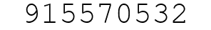 Number 915570532.