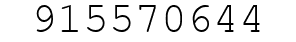 Number 915570644.