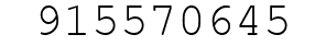 Number 915570645.