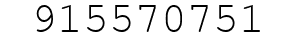 Number 915570751.