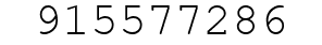 Number 915577286.